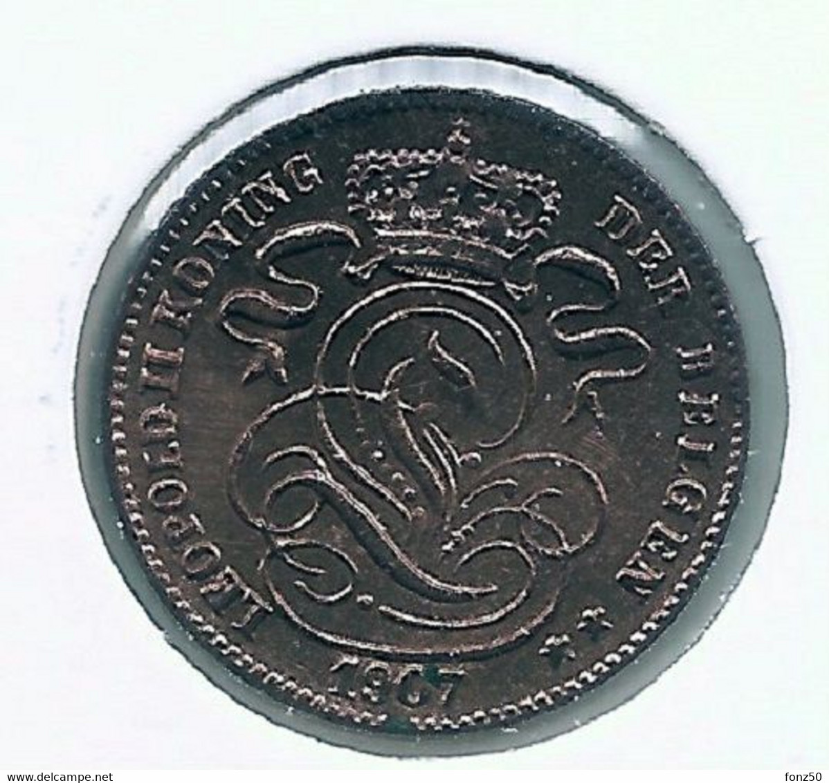 LEOPOLD II * 1 Cent 1907 Vlaams * Prachtig / FDC * Nr 10064 - 1 Cent