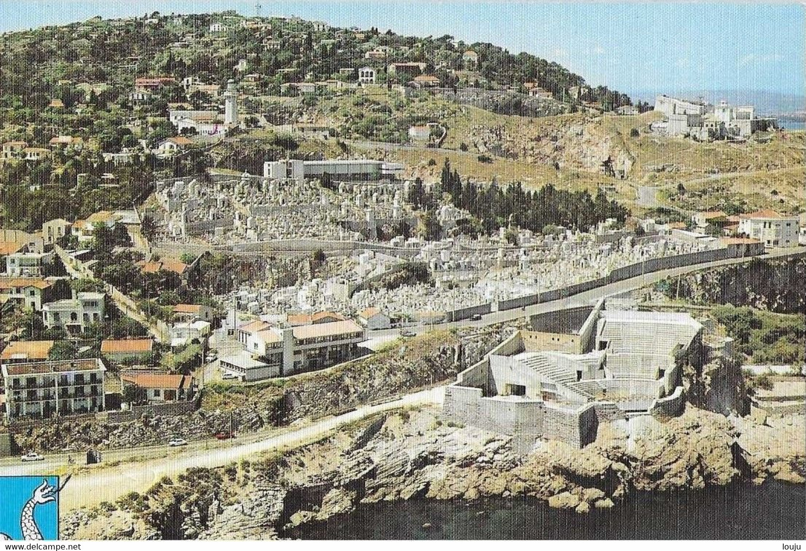 SETE (34)  Cité De Paul VALERY. Le Mont Saint-Clair Vu De La Mer. Le Théâtre De La Mer. Le Cimetière Marin. Le Musée. - Sete (Cette)