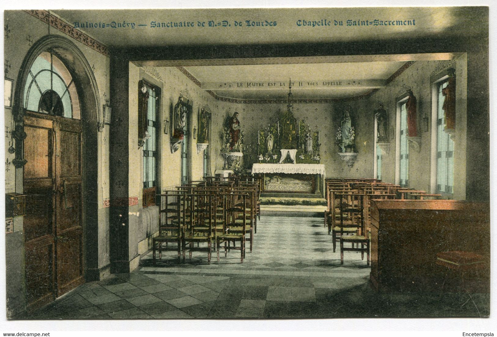 CPA - Carte Postale - Belgique - Quévy - Sanctuaire De N. D. De Lourdes - Chapelle Du Saint Sacrement  (DG15461) - Quévy