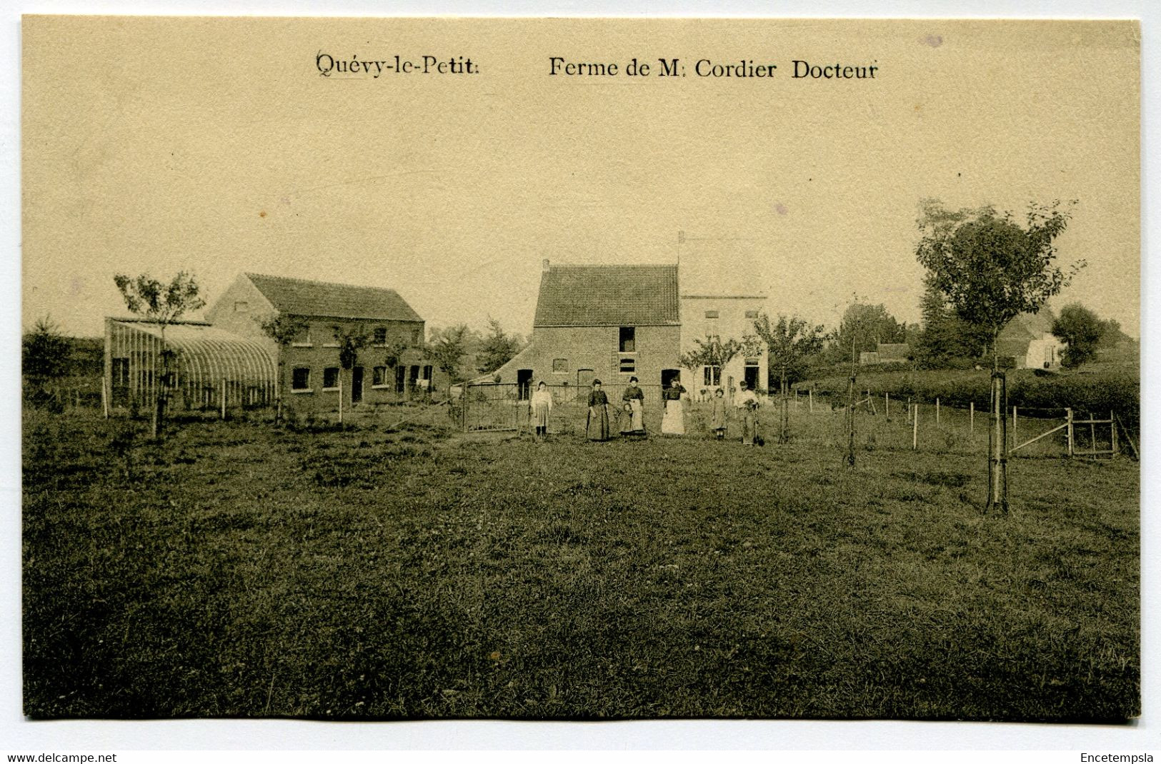 CPA - Carte Postale - Belgique - Quévy Le Petit - Ferme De M. Cordier Docteur  (DG15466) - Quévy