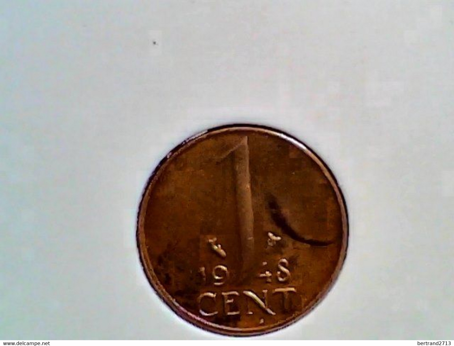 Netherlands 1 Cent 1948 KM 175 - Handelswährungen