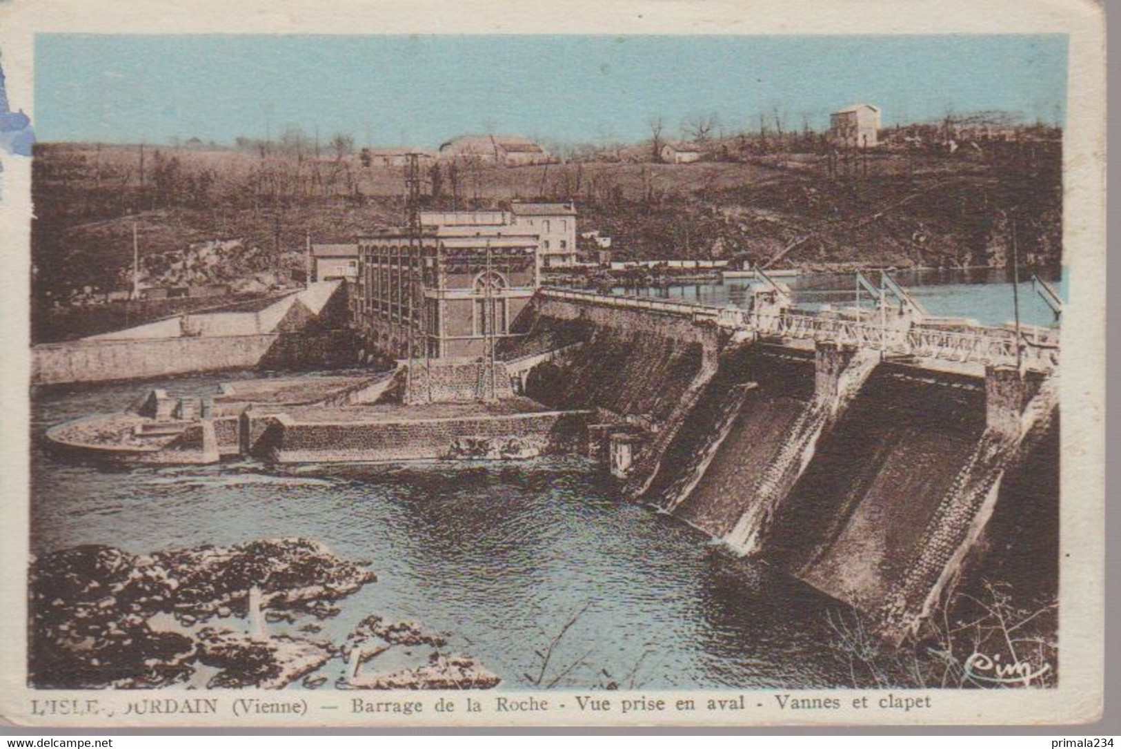 L'ISLE JOURDAIN - BARRAGE DE LA ROCHE - L'Isle Jourdain