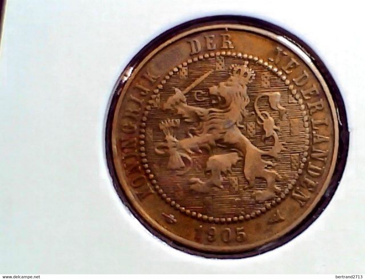 Netherlands 2 1/2 Cent 1905 KM 134 - Trade Coins