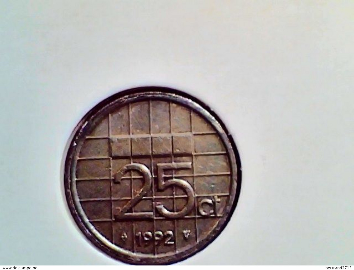 Netherlands 25 Cents 1992 KM 204 - Trade Coins