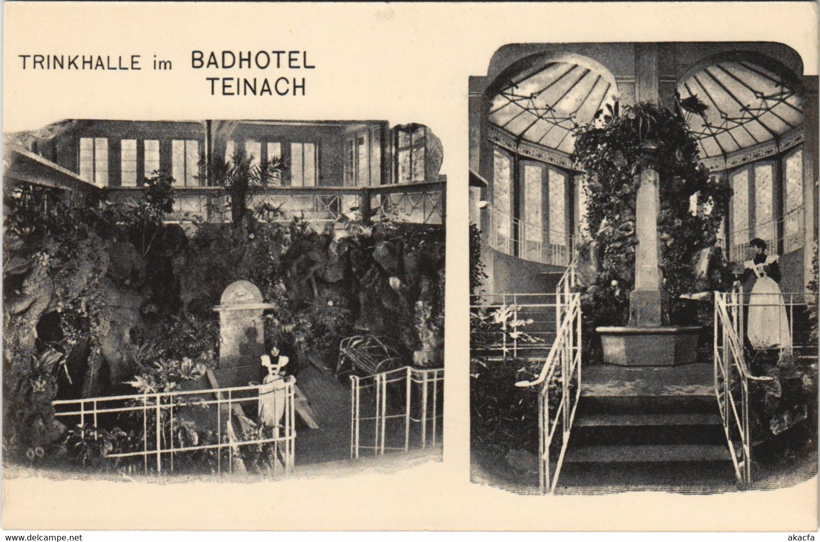 CPA AK Badhotel TEINACH Trinkhalle GERMANY (804212) - Bad Teinach