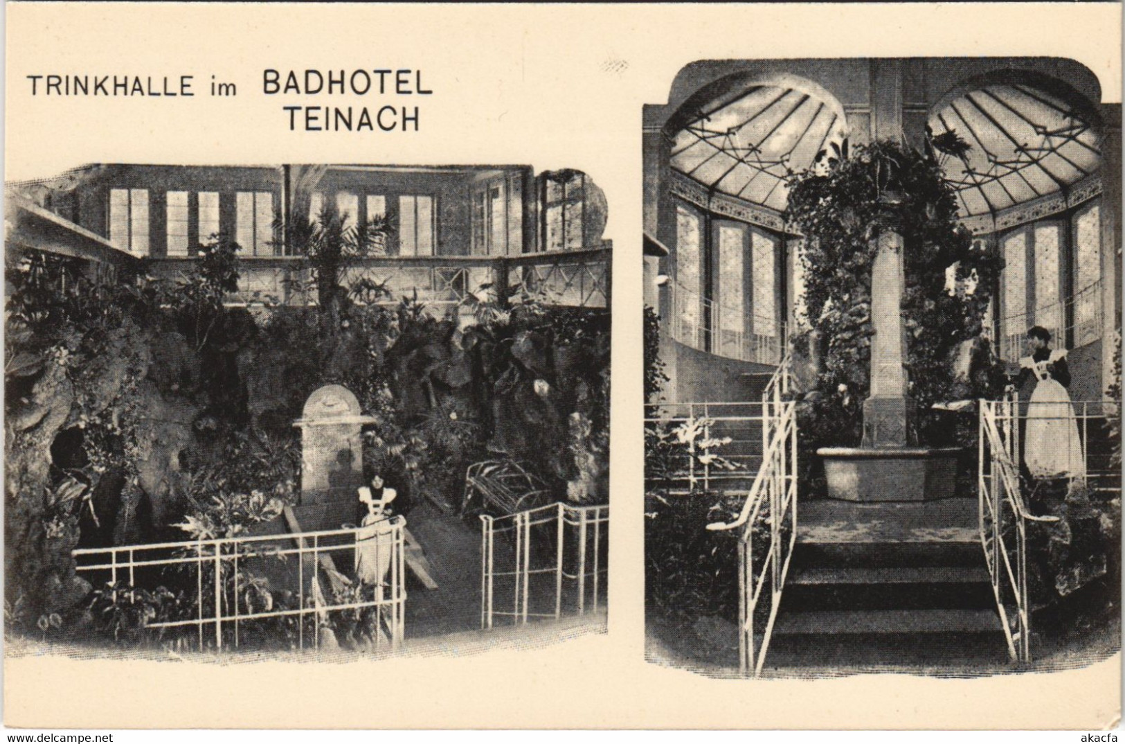 CPA AK Badhotel TEINACH Trinkhalle GERMANY (804235) - Bad Teinach