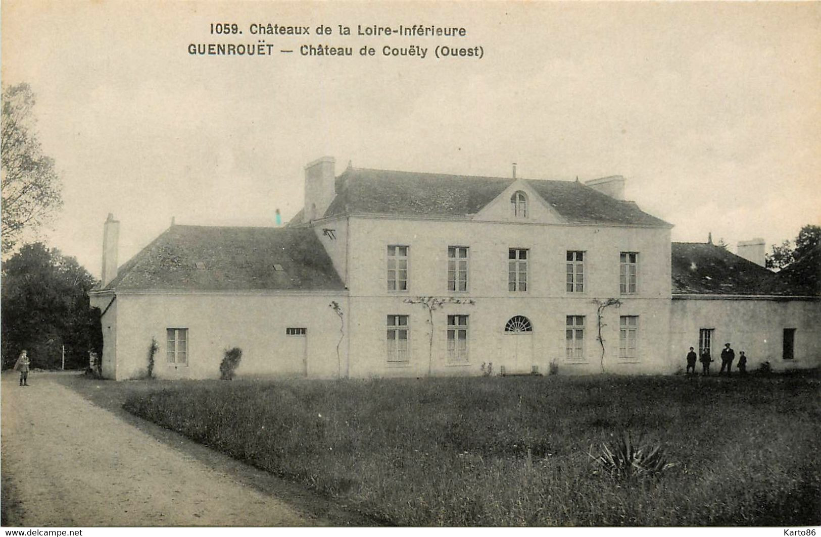 Guenrouët * Château De Couëly Vue De L'ouest * Châteaux De La Loire Inférieure N°1059 - Guenrouet