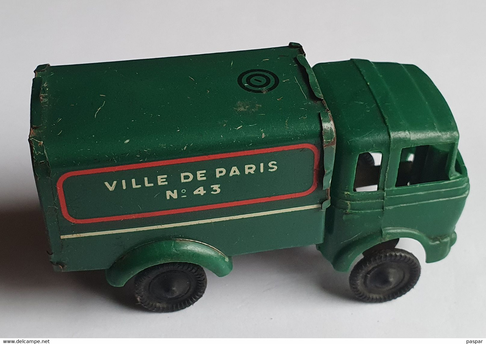 SESAME - Camion Ville De Paris Service De Nettoiement - Pubblicitari