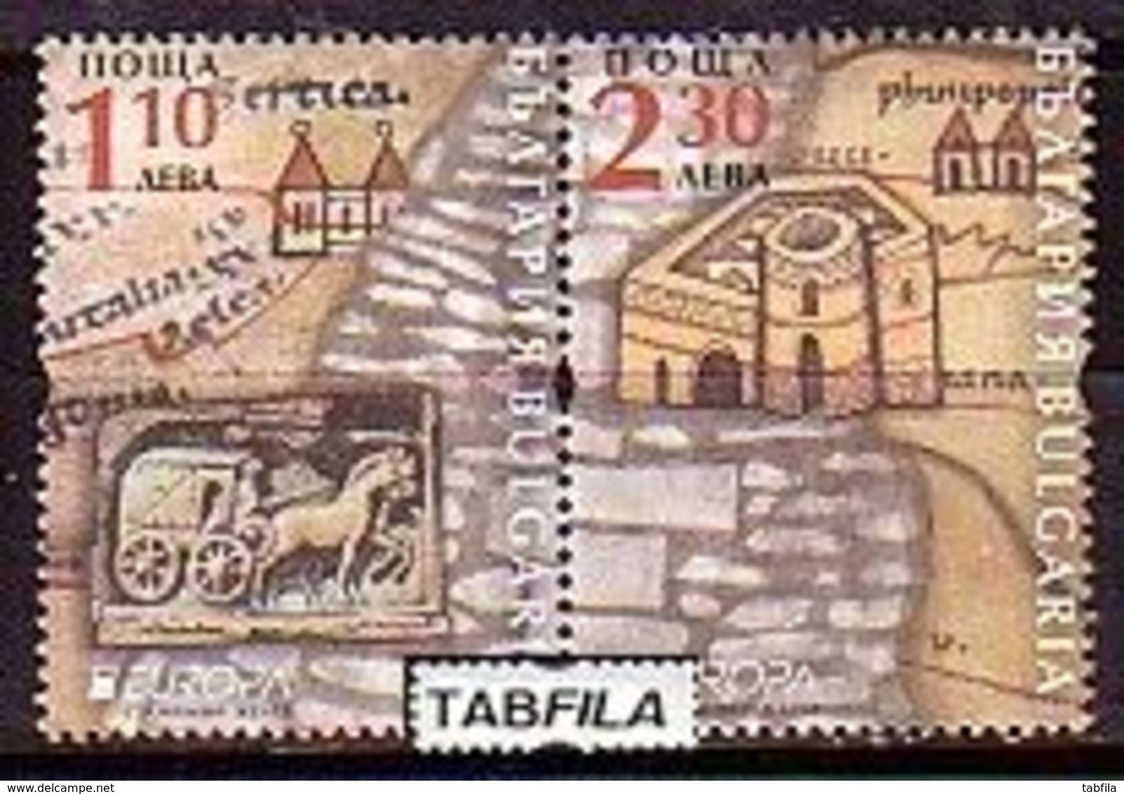 BULGARIA - 2020 - Europa CEPT - Ancient Postal Routes - Set** - Nuevos