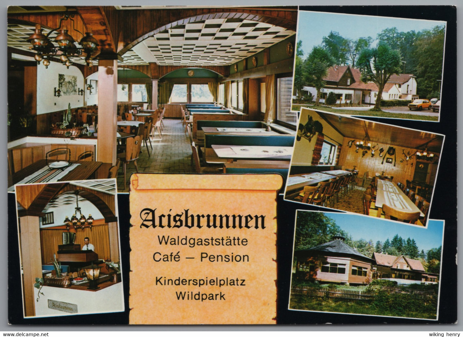 Schlüchtern - Waldgaststätte Café Pension Wildpark Acisbrunnen 1 - Schlüchtern