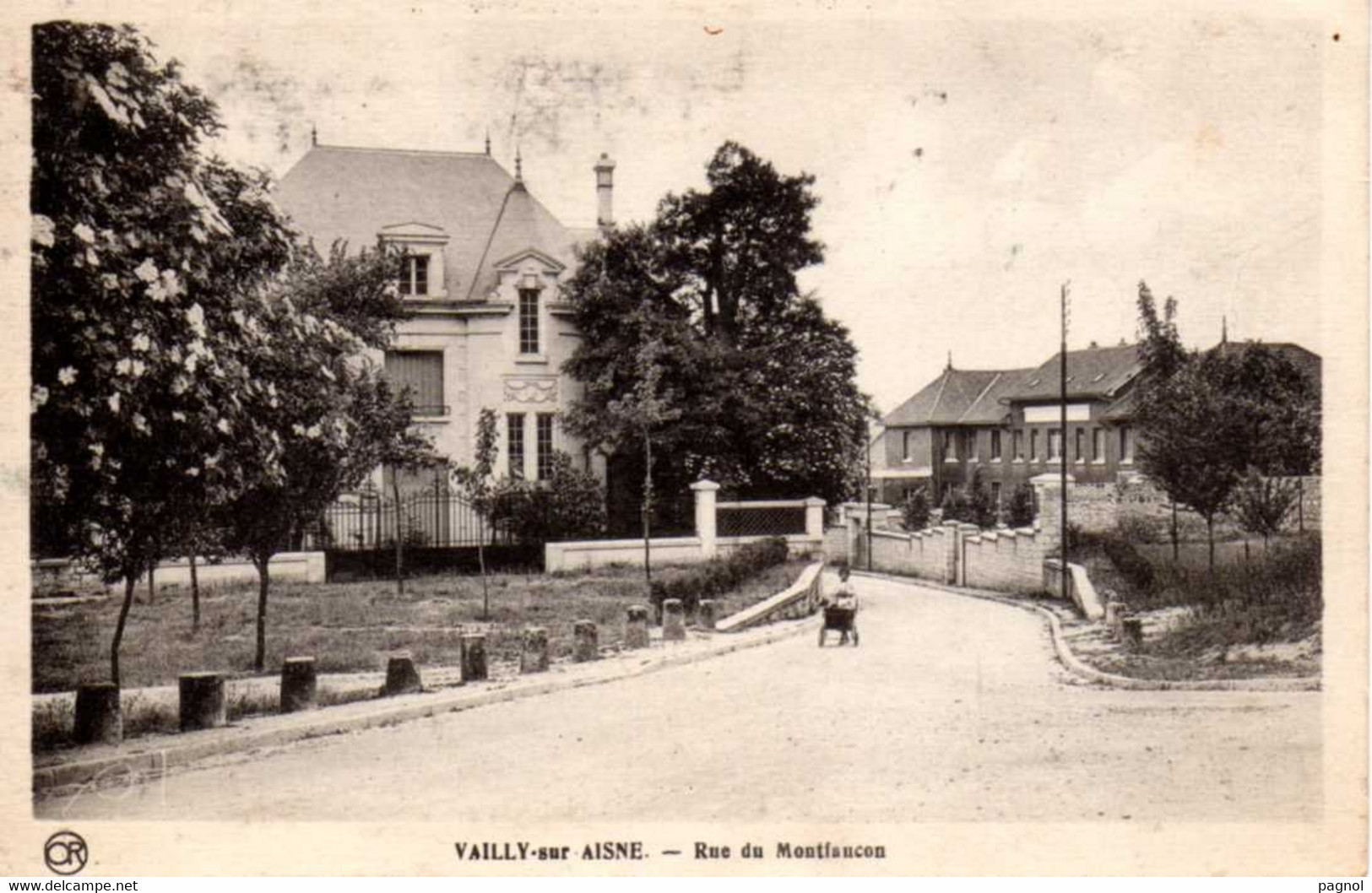 02 : Vailly-sur-Aisne : Rue Du Montfaucon - Andere & Zonder Classificatie