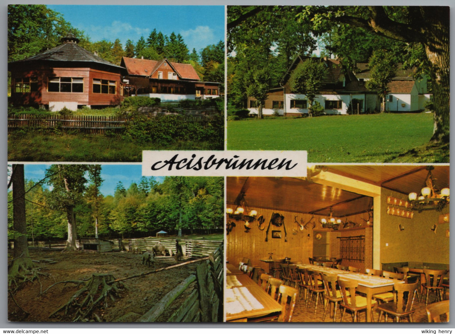 Schlüchtern - Waldgaststätte Café Pension Wildpark Acisbrunnen 2 - Schlüchtern