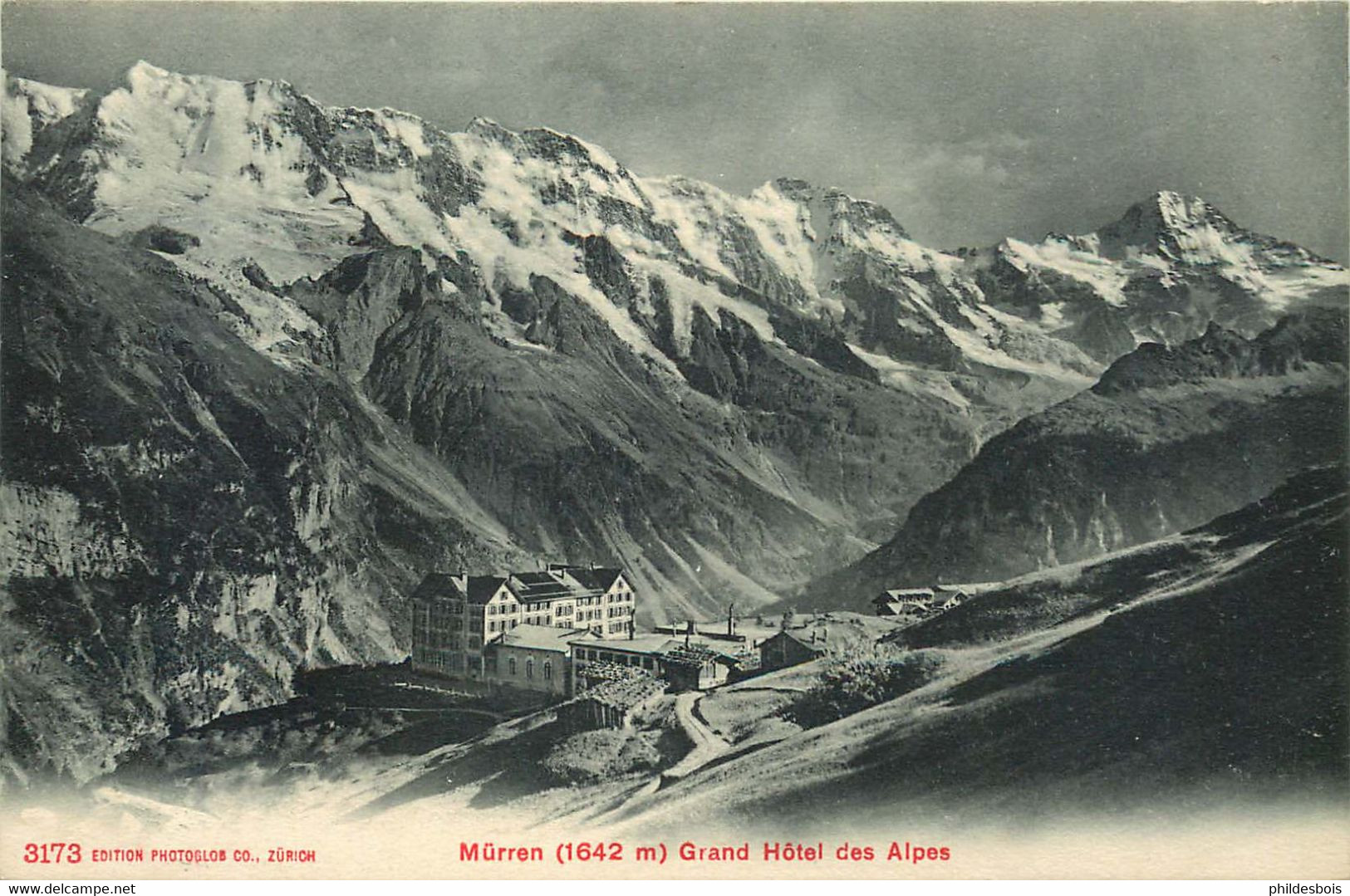 SUISSE  MURREN  Grand Hotel - Mürren