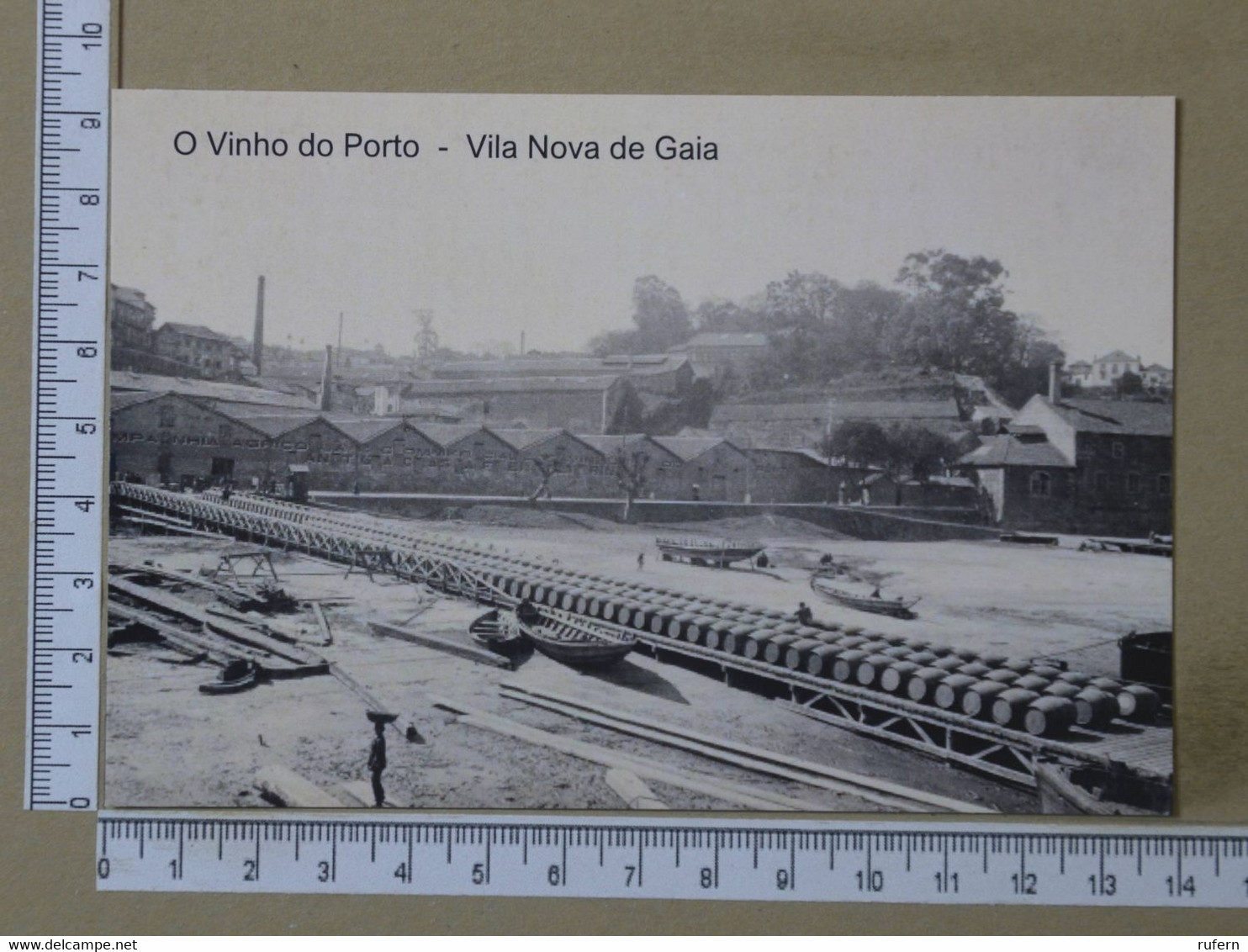 PORTUGAL - O VINHO DO PORTO -  VILA NOVA DE GAIA -   2 SCANS     - (Nº39322) - Porto
