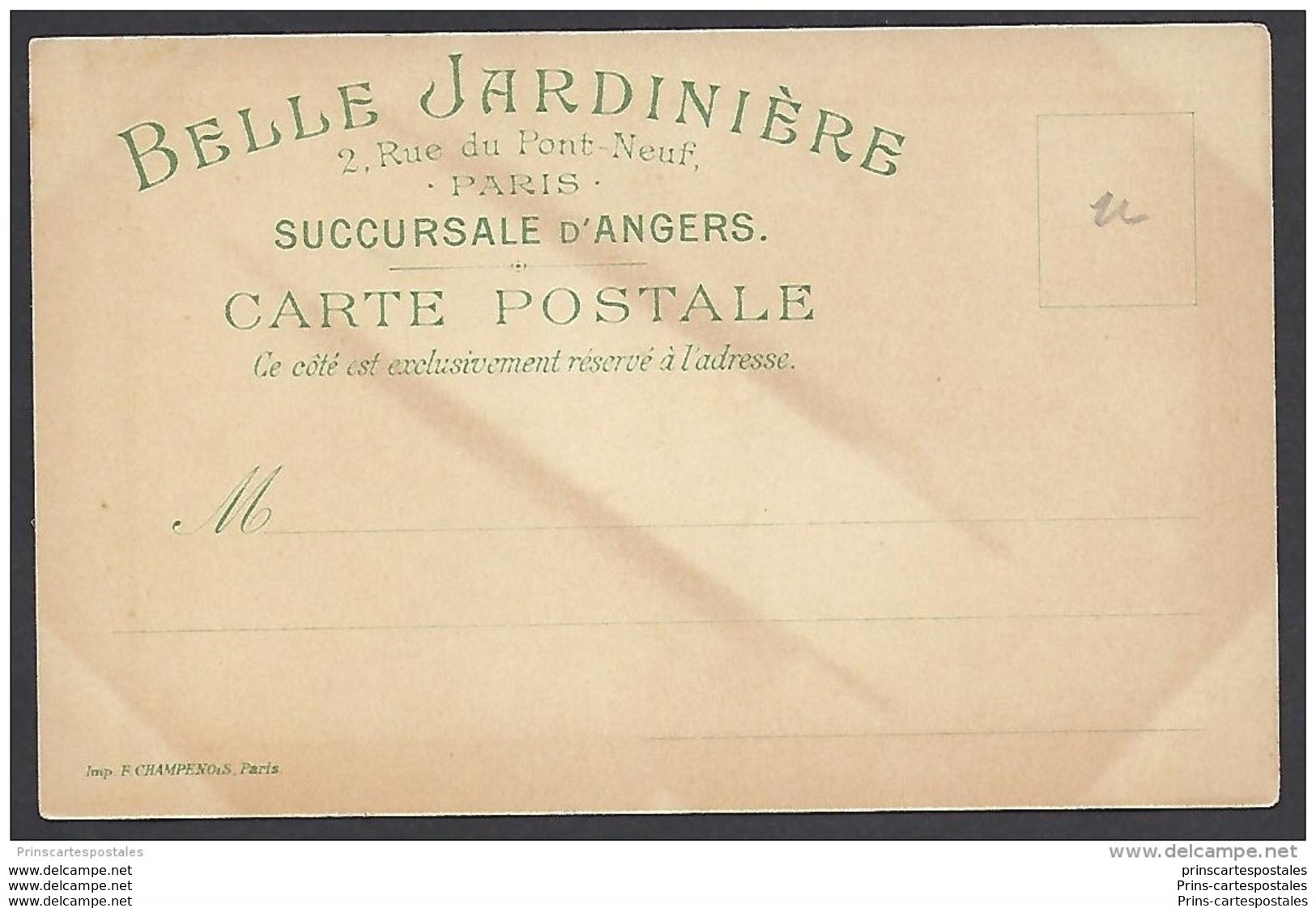 CPA Mucha Bienfaisance Austo-Hongroise Souvenir De La Belle Jardiniere Succurssale D' Angers - Mucha, Alphonse