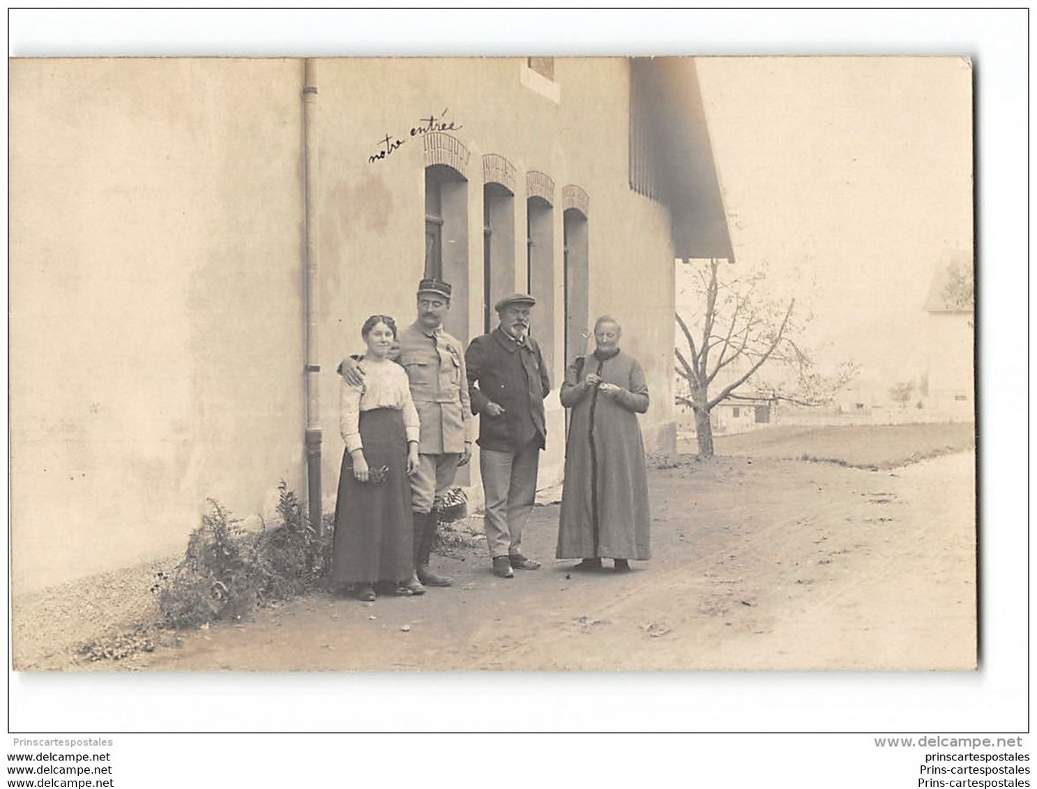 CPA 88 Carte Photo Fresse Sur Moselle Une Habitation - Fresse Sur Moselle