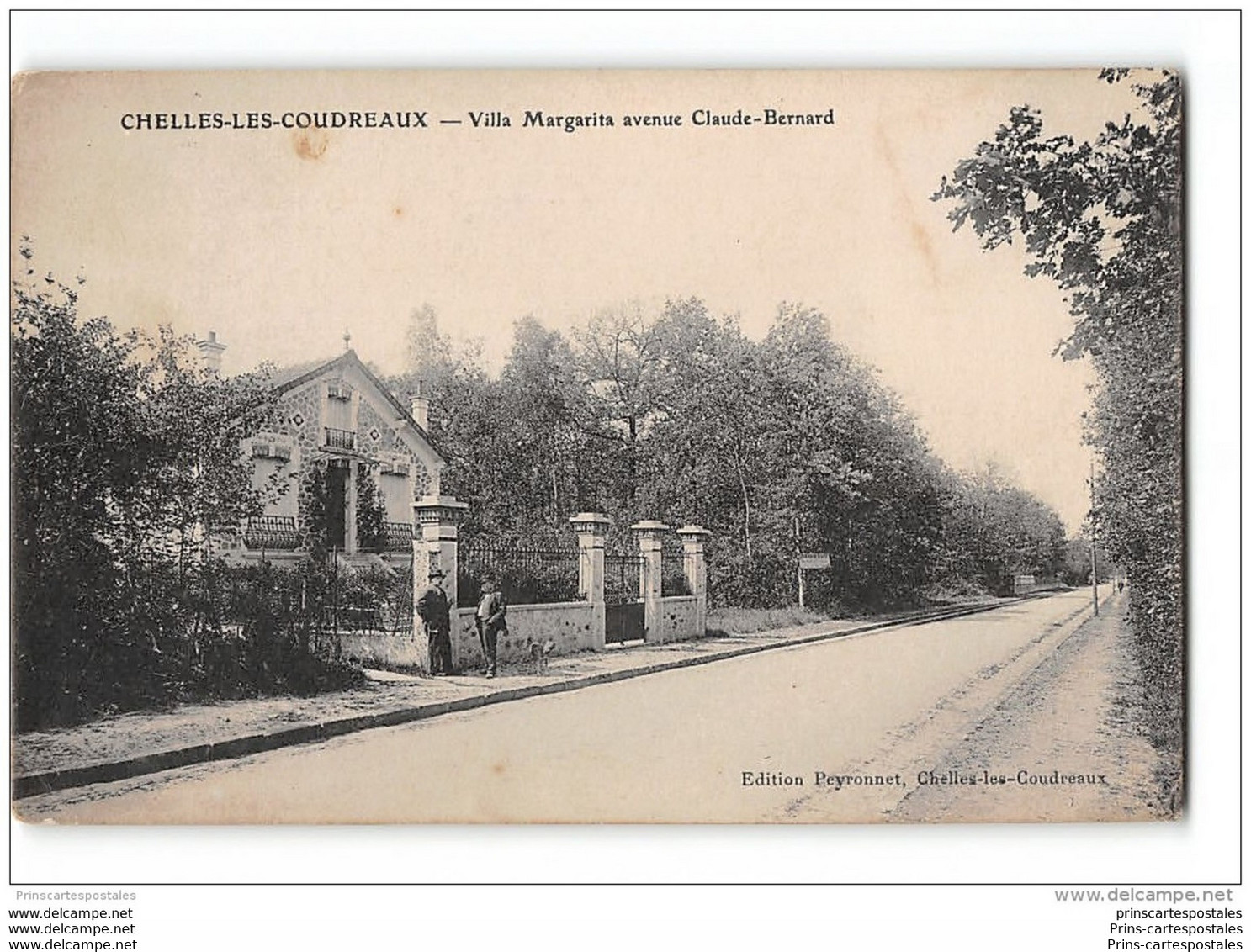 CPA 77 Chelles Les Coudreaux Villa Margarita Avenue Claude Bernard - Chelles