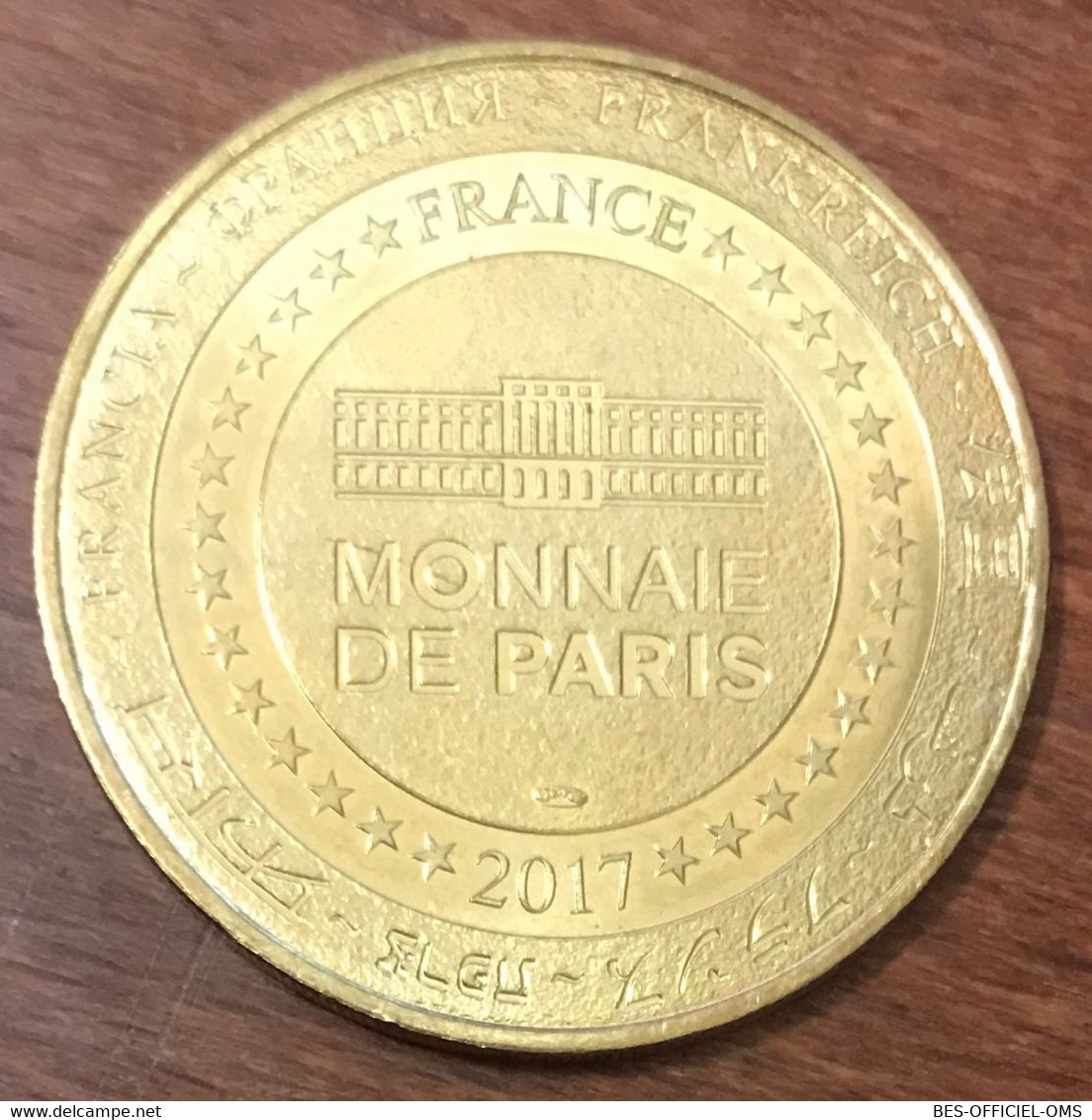 22 CÔTES-D'ARMOR ZOOPARC TREGOMEUR LION D'ASIE MDP 2017 MÉDAILLE MONNAIE DE PARIS JETON TOURISTIQUE TOKENS MEDALS COINS - 2017