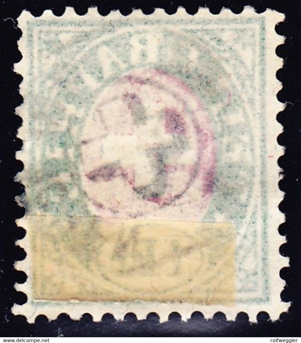 1881 1 Fr Mit Stempel Grenchen - Telégrafo