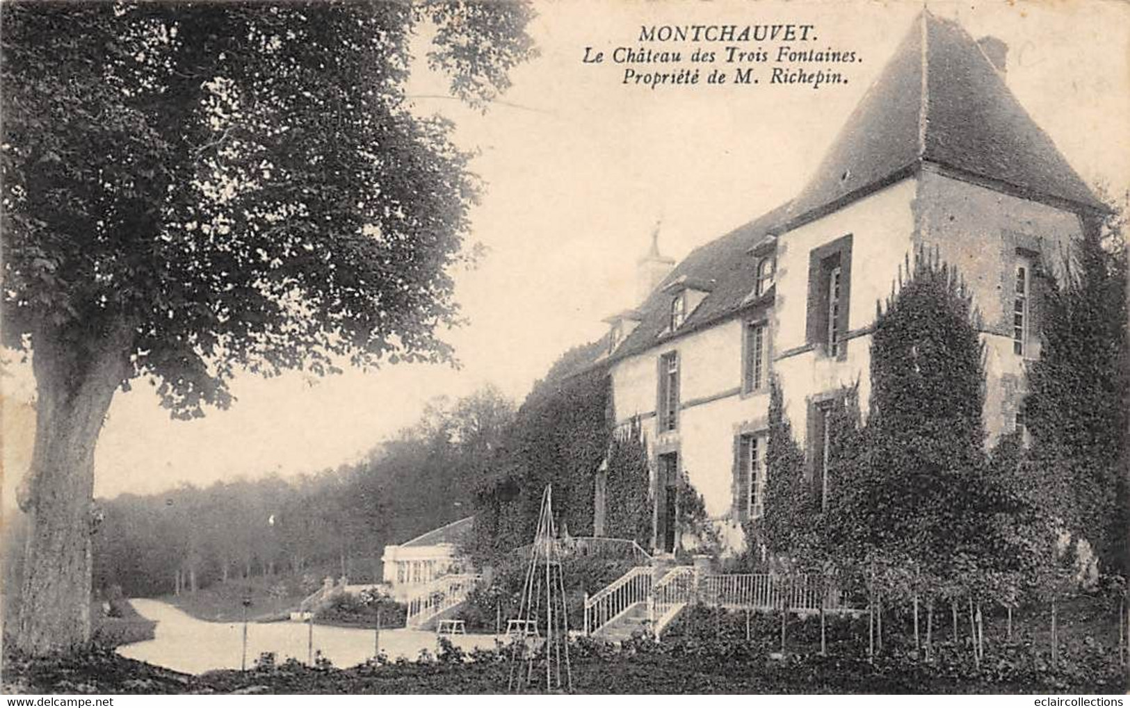 Montchauvet           78       Château Des Trois-Fontaines   (voir Scan) - Otros & Sin Clasificación