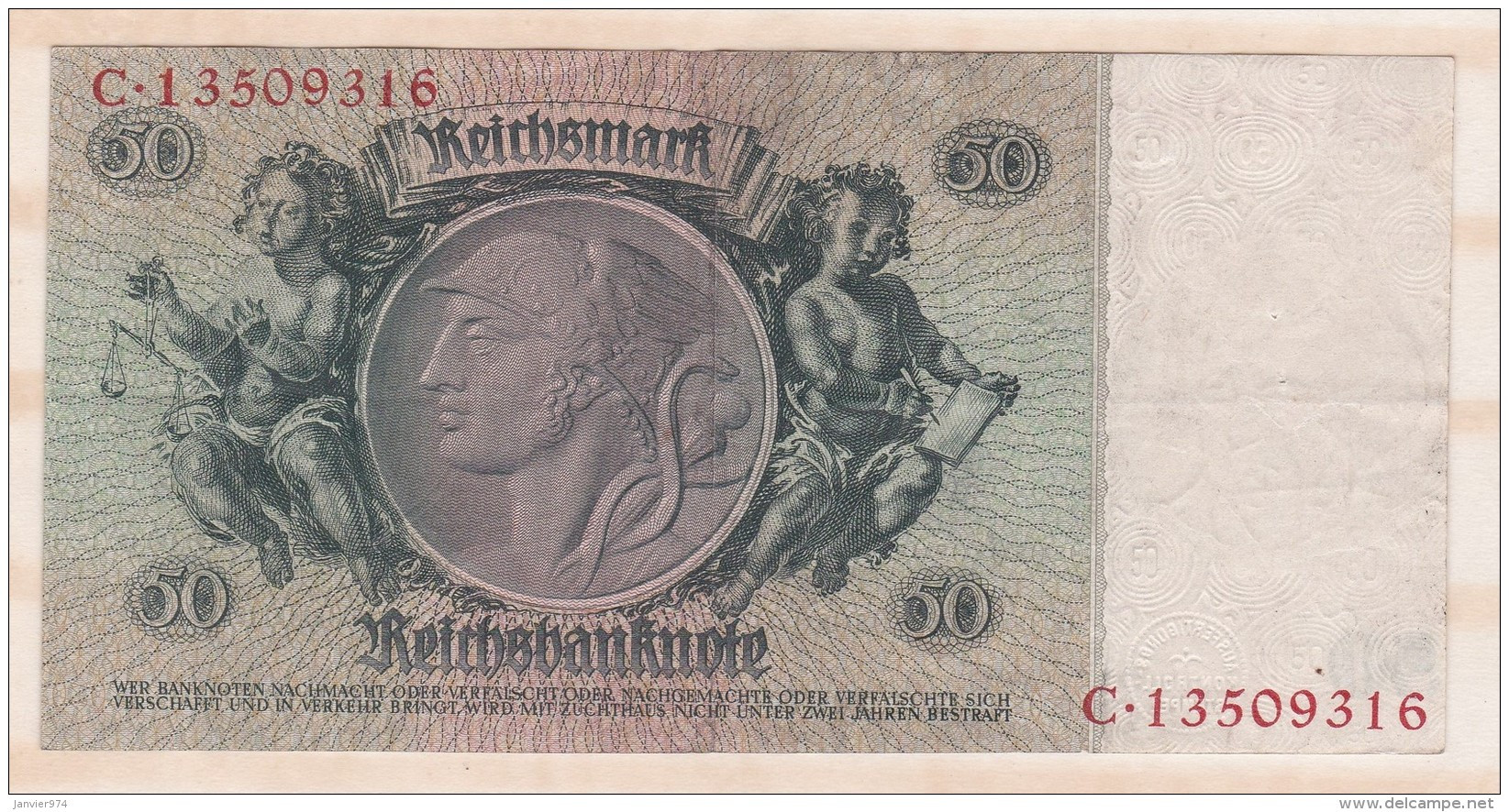 Allemagne . 50 Reichsmark 1933 - 50 Mark