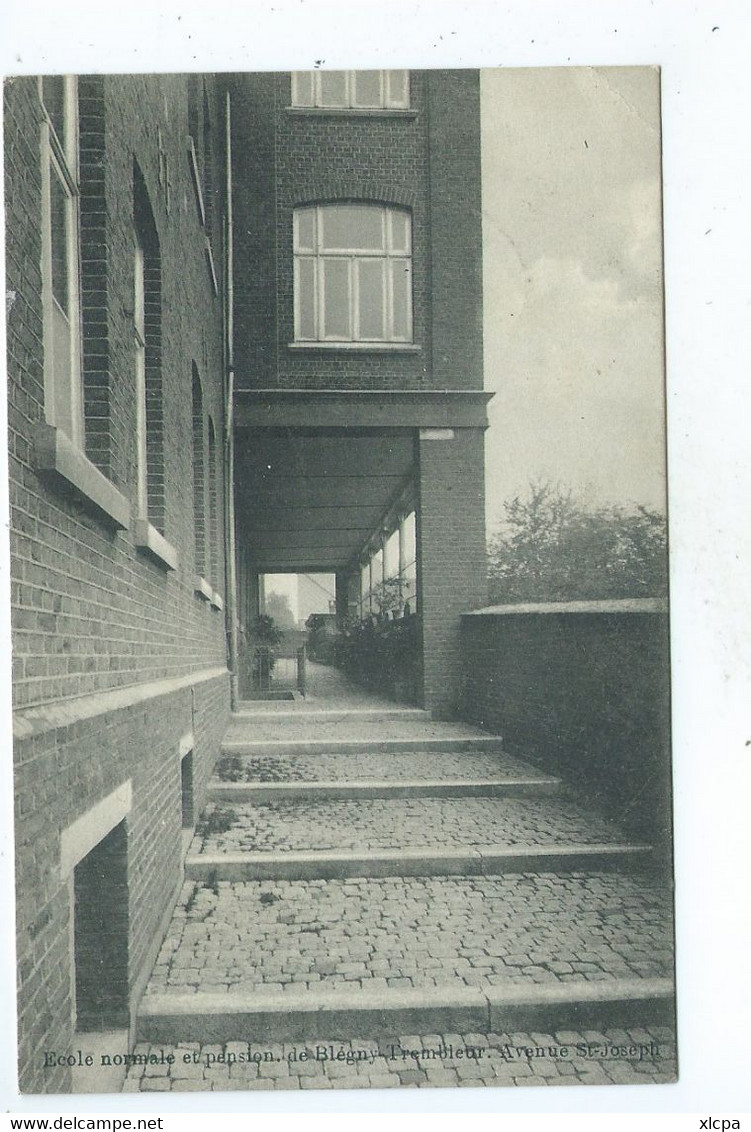 Blégny Trembleur Ecole Normale Et Pension Avenue St Joseph - Blégny