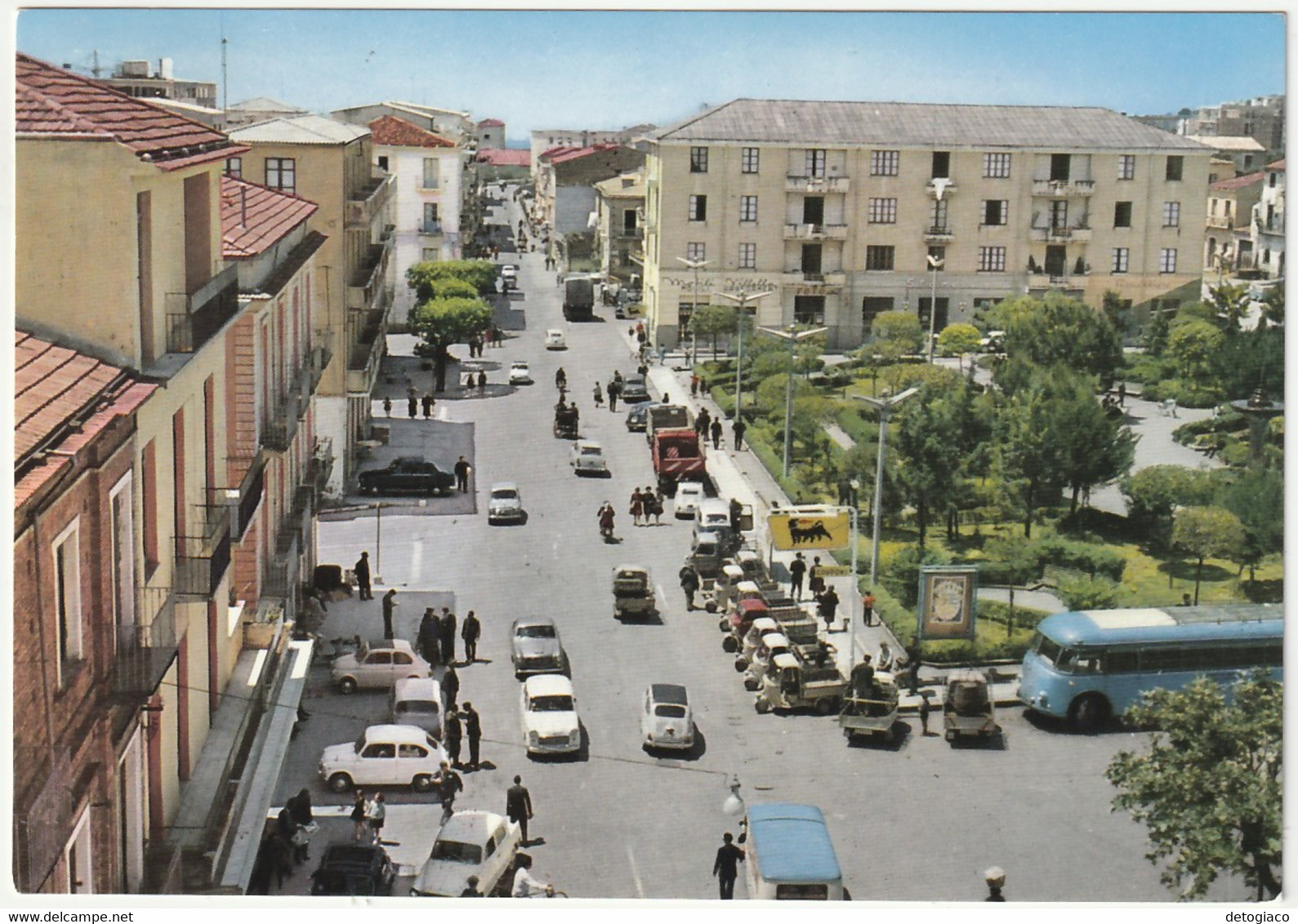 NICASTRO - LAMEZIA TERME - VIA CAPITANO MANFREDI - VIAGG. 1969 -54079- - Lamezia Terme