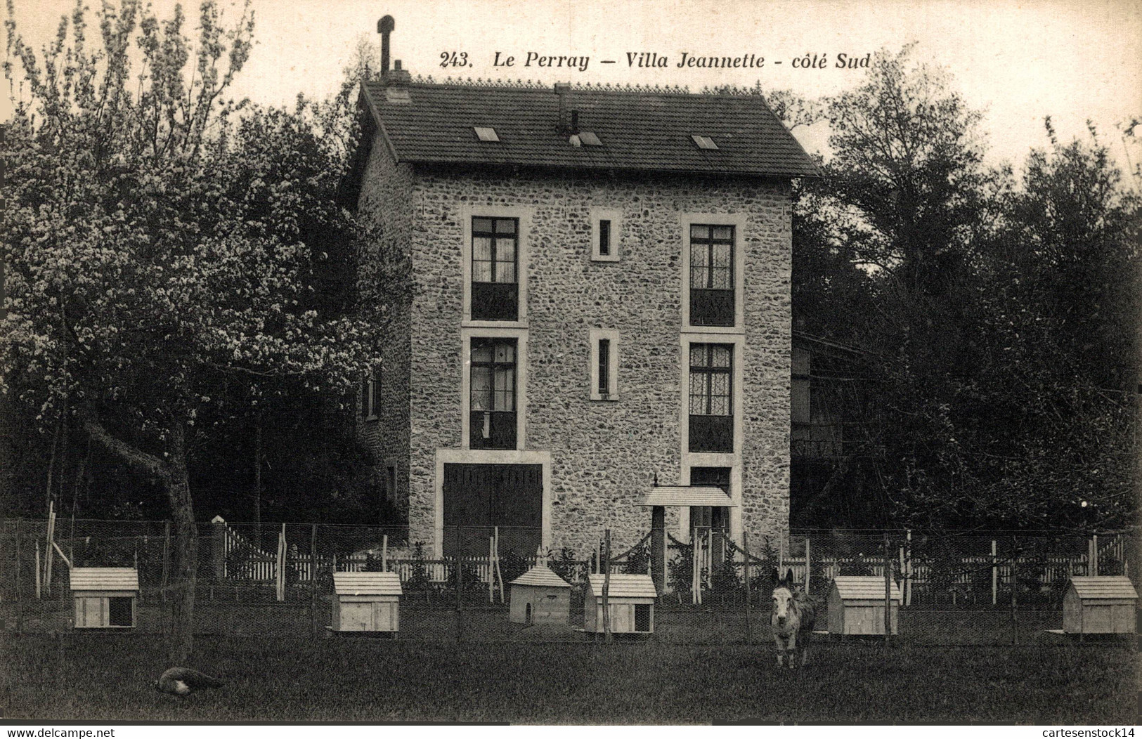 N° 3930 Z -cpa Le Perray -villa Jeannette -côte Sud- - Le Perray En Yvelines