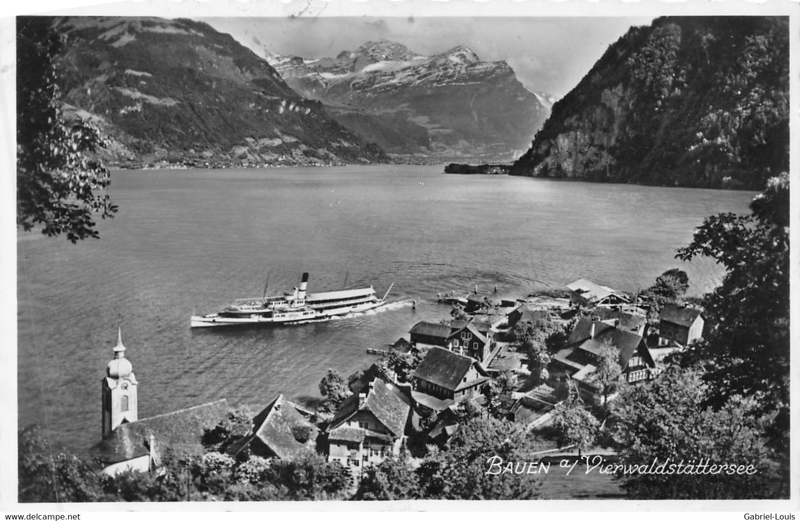 Bauen Vierwaldstättersee - Steamer - Bauen