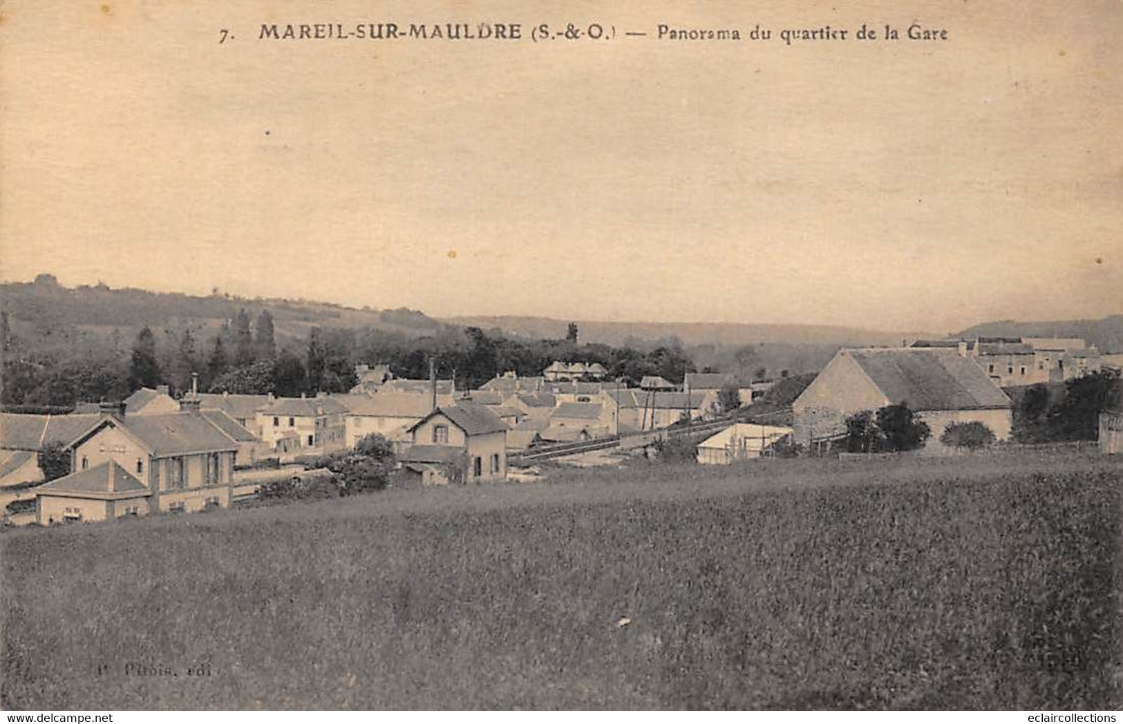 Mareil-sur-Mauldre        78        Panorama Du Quartier De La Gare   N°7           ( Voir Scan) - Other & Unclassified