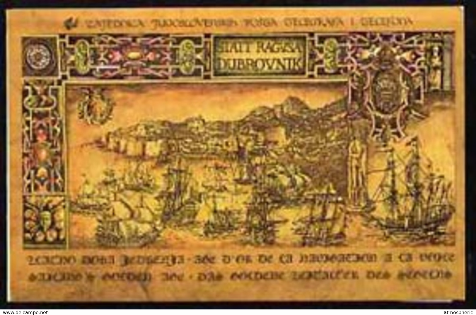 Booklet - Yugoslavia 1989 Sailing Ships 9000d Booklet Complete With First Day Commemorative Cancels - Markenheftchen