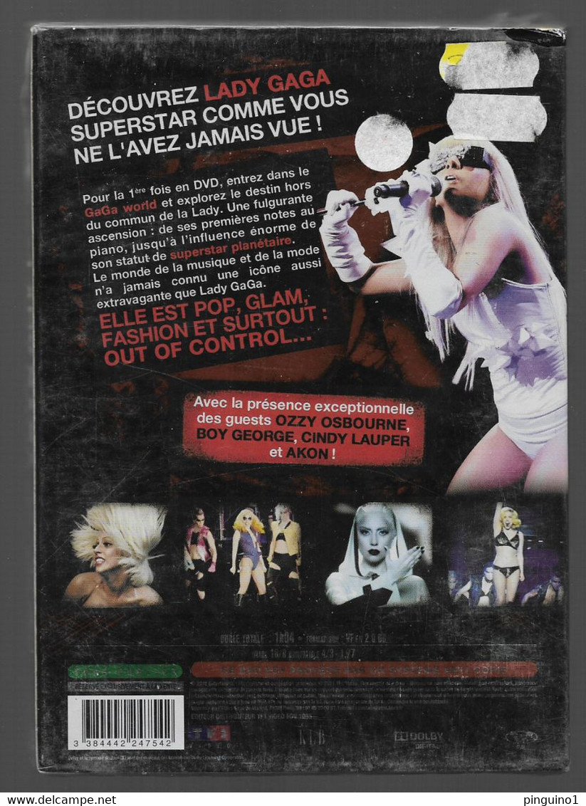 DVD Lady Gaga Out Of Control - DVD Musicaux