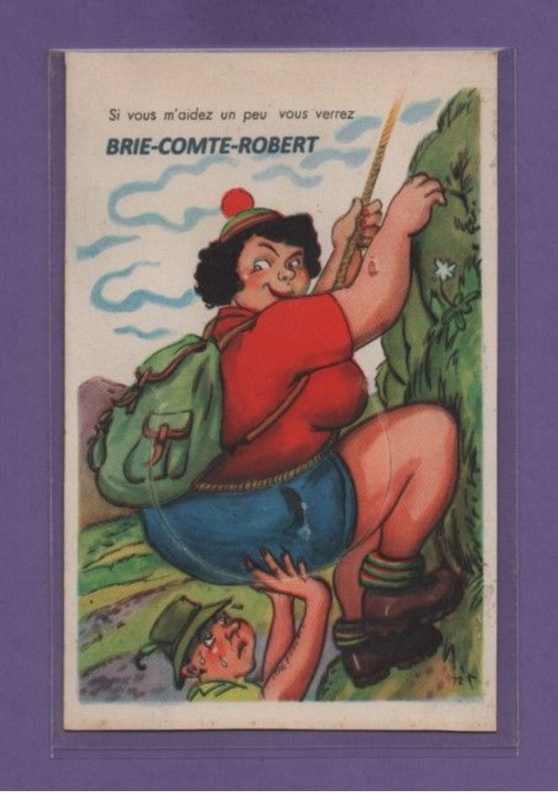 77-CPA BRIE COMTE ROBERT - CARTES AVEC 10 PETITES VUES - Brie Comte Robert