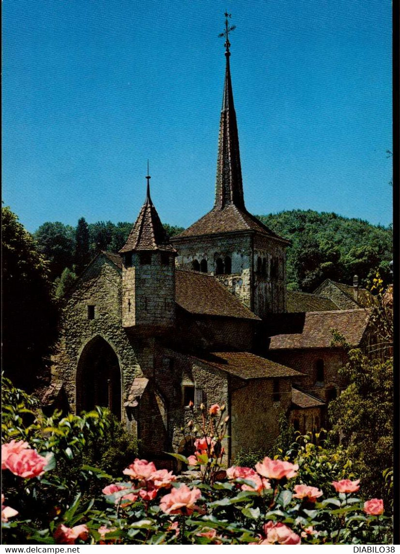 ROMAINMOTIER   ( SUISSE )  L ' ABBAYE - Romainmôtier-Envy