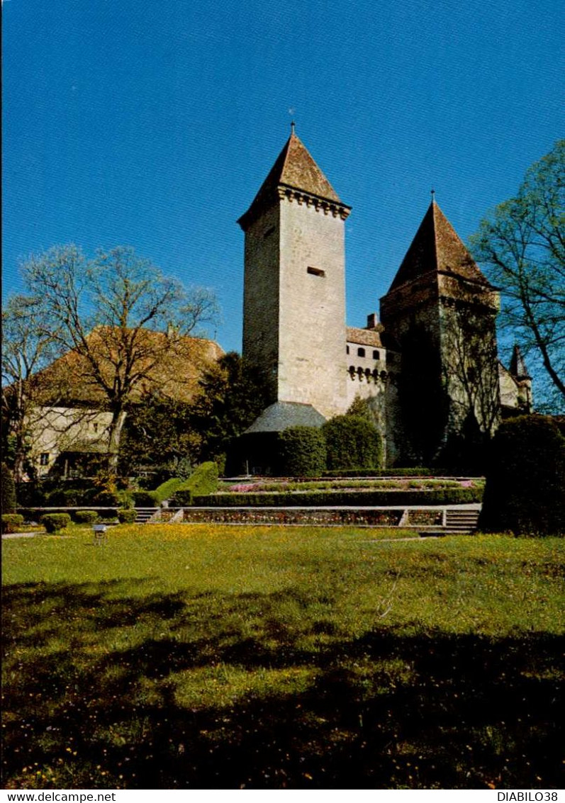 LA SARRAZ   ( SUISSE )    LE CHATEAU - La Sarraz