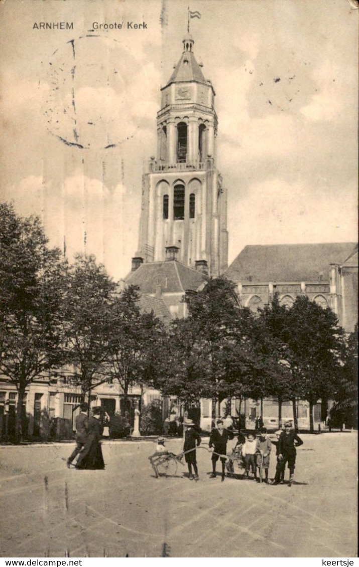 Arnhem - Groote Kerk - 1913 - Arnhem