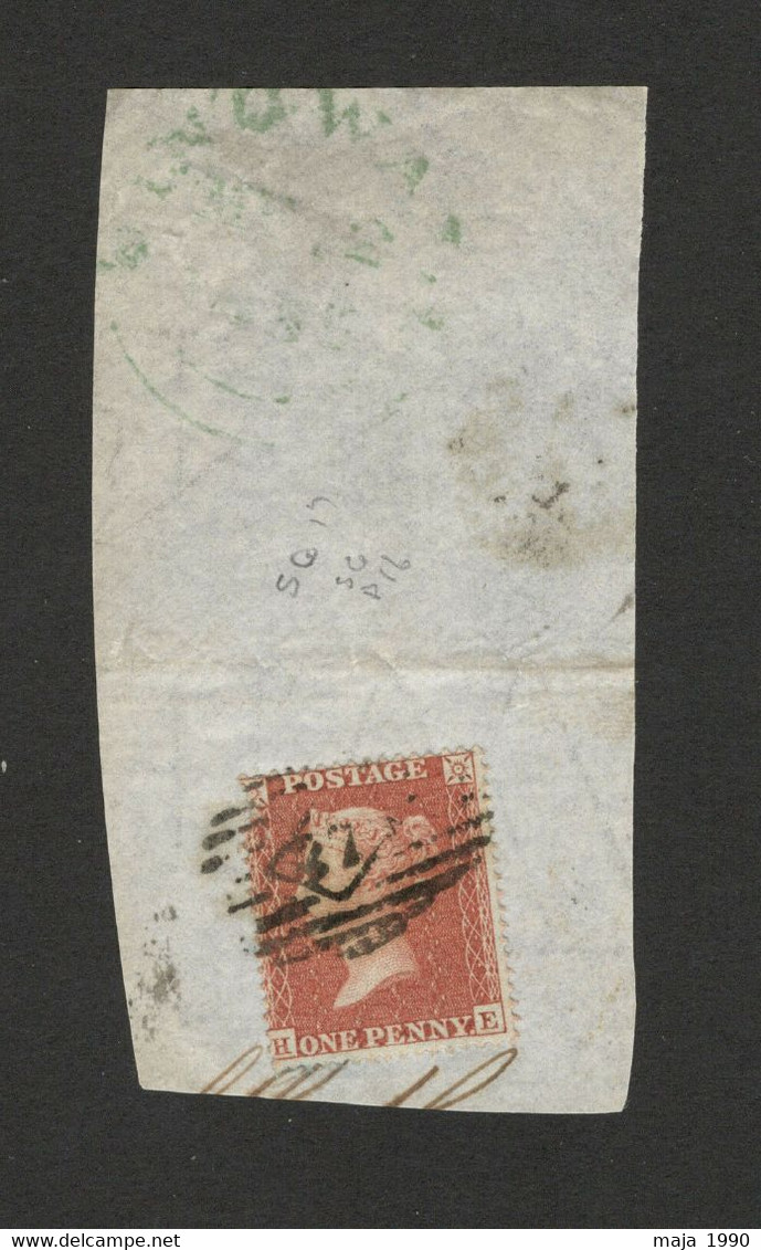 UNITED KINGDOM - GB - NICE FRAGMENT WITH STAMP VICTORIA-ONE PENNY - Non Classés