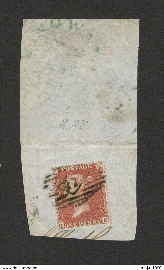 UNITED KINGDOM - GB - NICE FRAGMENT WITH STAMP VICTORIA-ONE PENNY - Unclassified