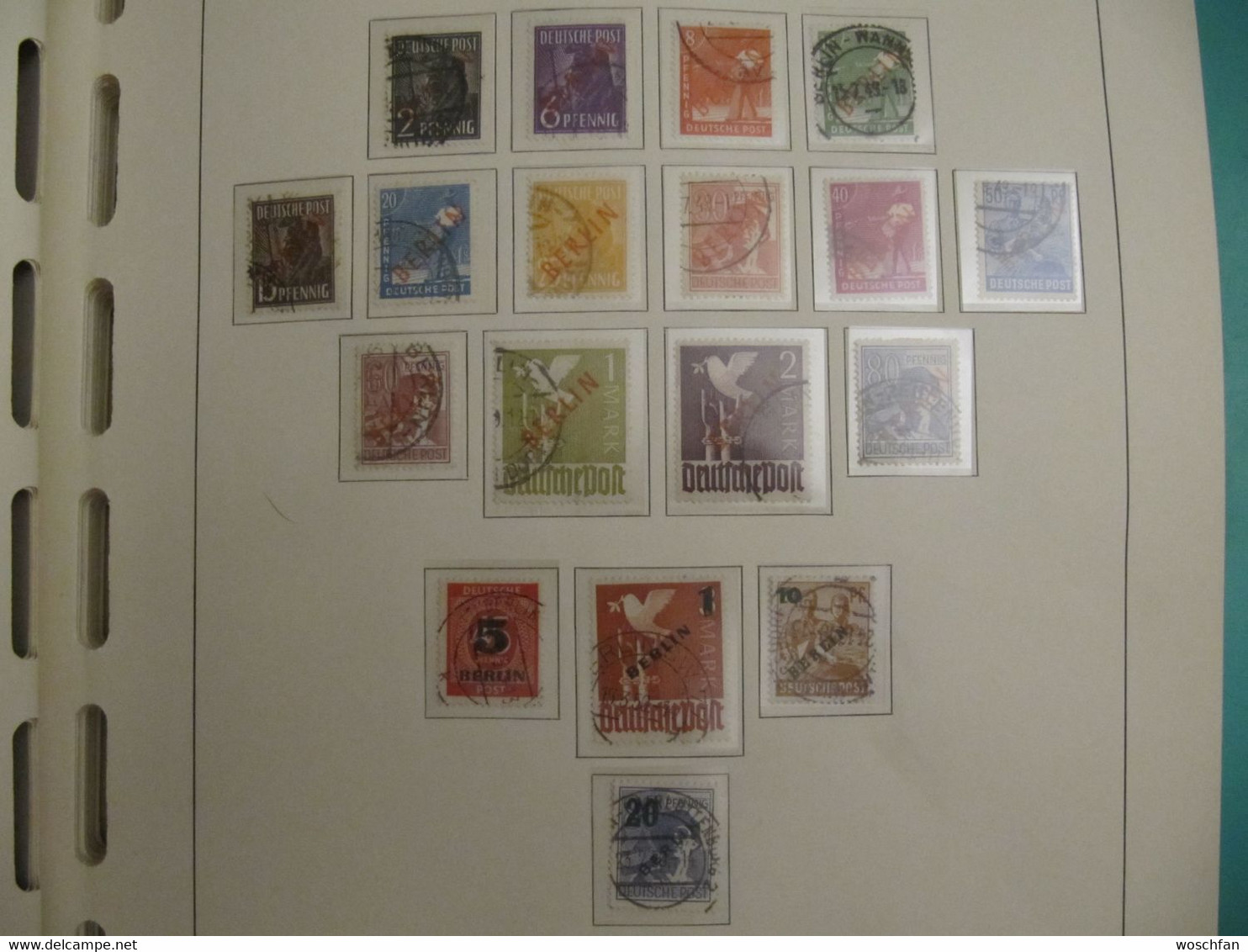 Collection Berlin 1948 - 1990 Sammlung GST Used, Komplett, Complete, Ohne / Without Bl. 1 - Collections