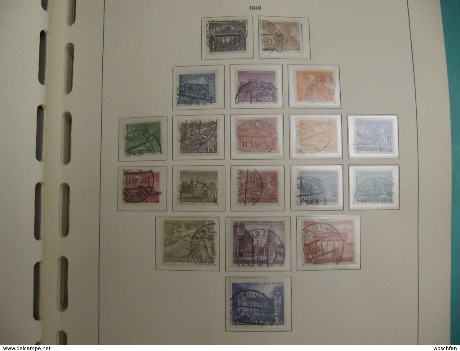 Collection Berlin 1948 - 1990 Sammlung GST Used, Komplett, Complete, Ohne / Without Bl. 1 - Collections