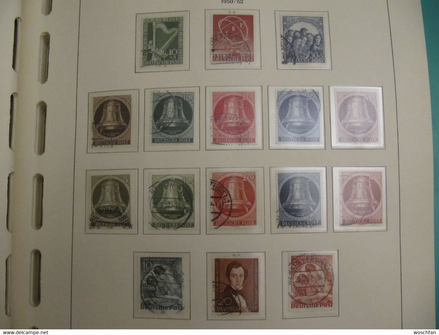 Collection Berlin 1948 - 1990 Sammlung GST used, komplett, complete, ohne / without Bl. 1