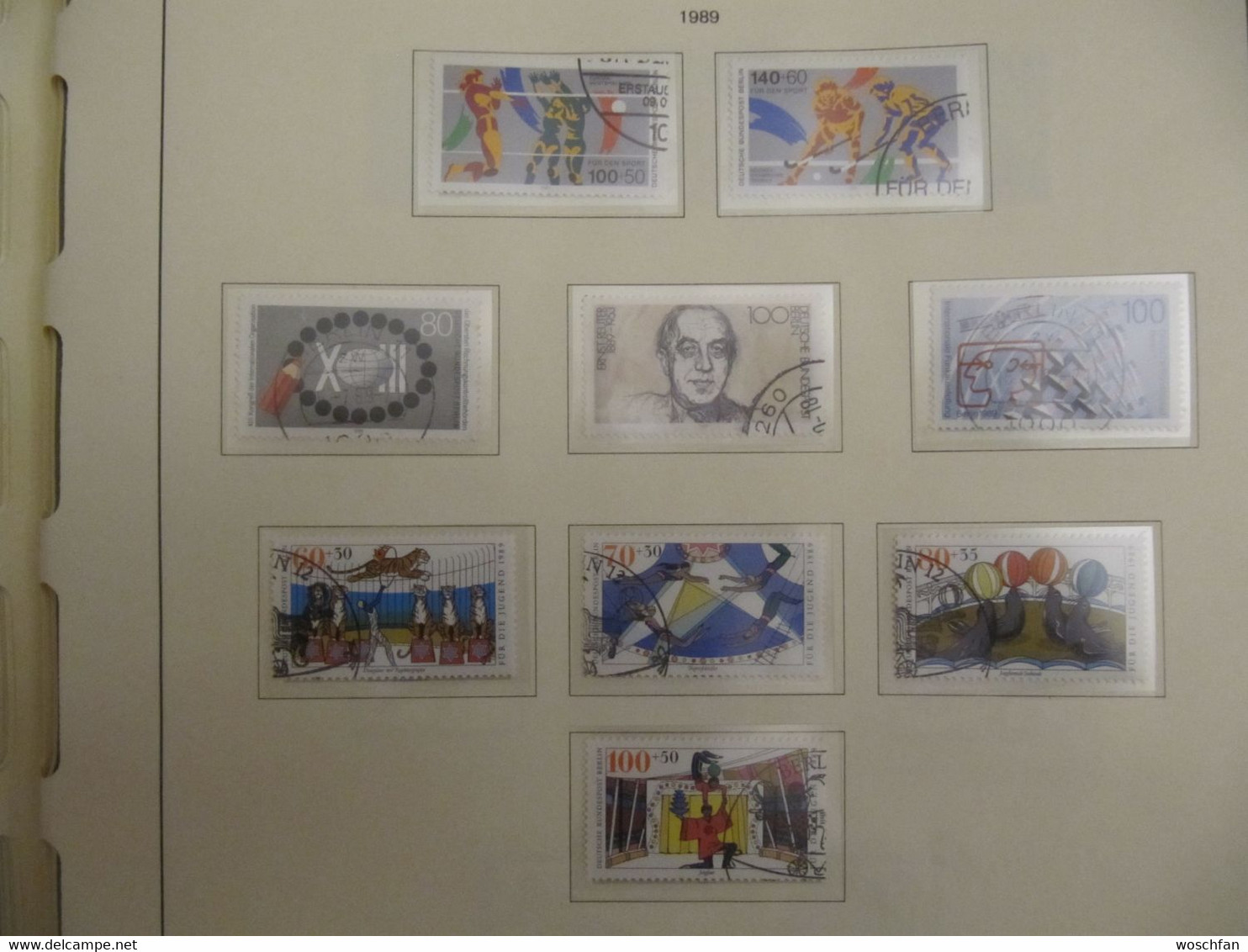 Collection Berlin 1948 - 1990 Sammlung GST used, komplett, complete, ohne / without Bl. 1