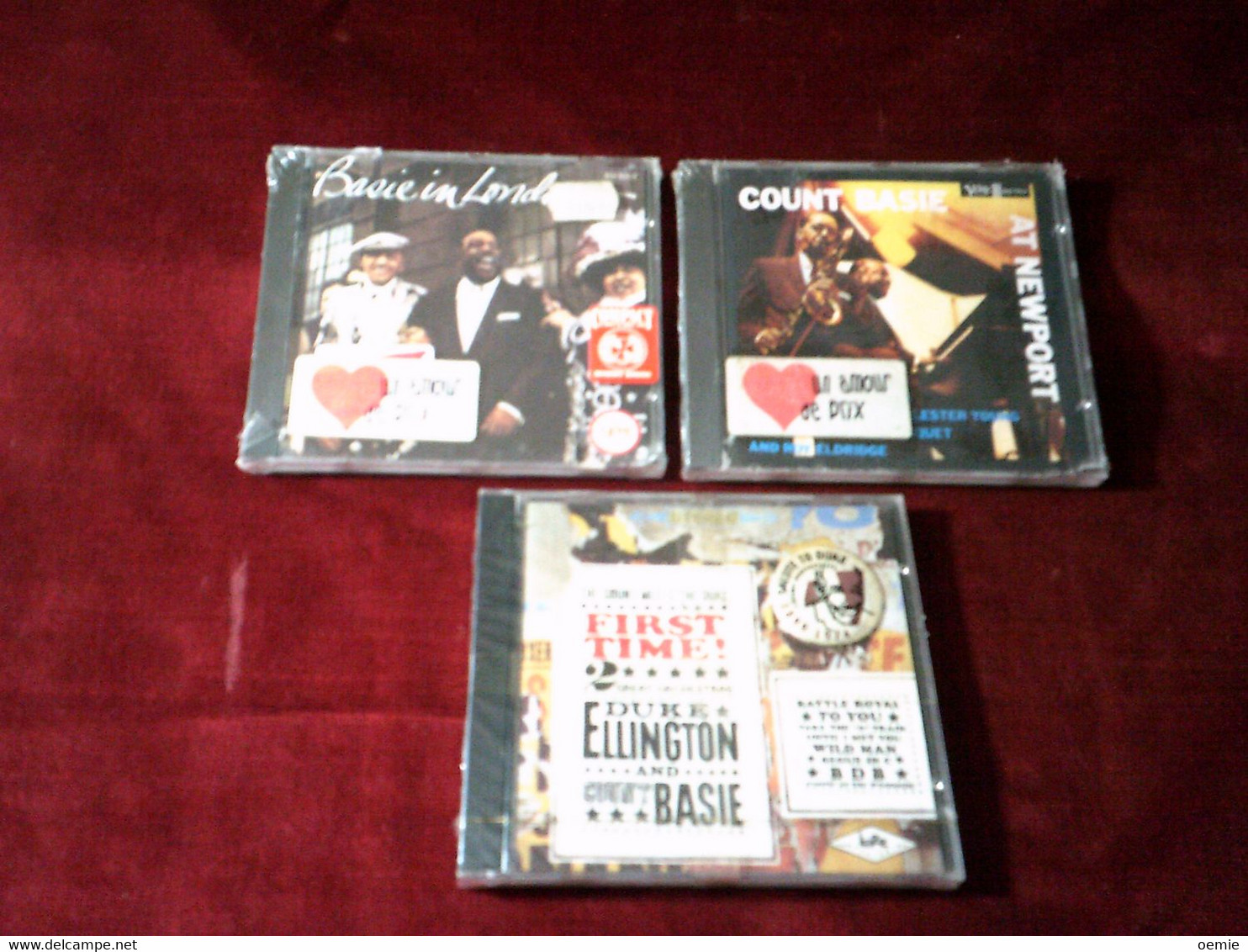 COUNT  BASIE   ° COLLECTION  DE 3 CD ALBUM - Collections Complètes