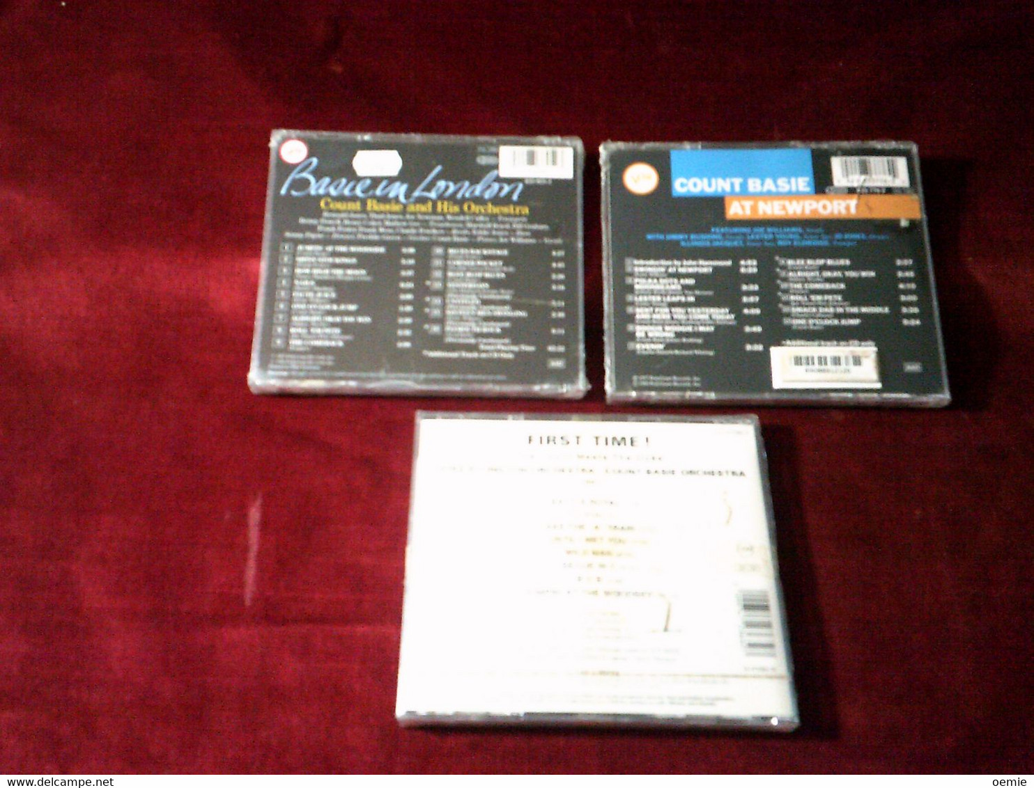 COUNT  BASIE   ° COLLECTION  DE 3 CD ALBUM - Collections Complètes
