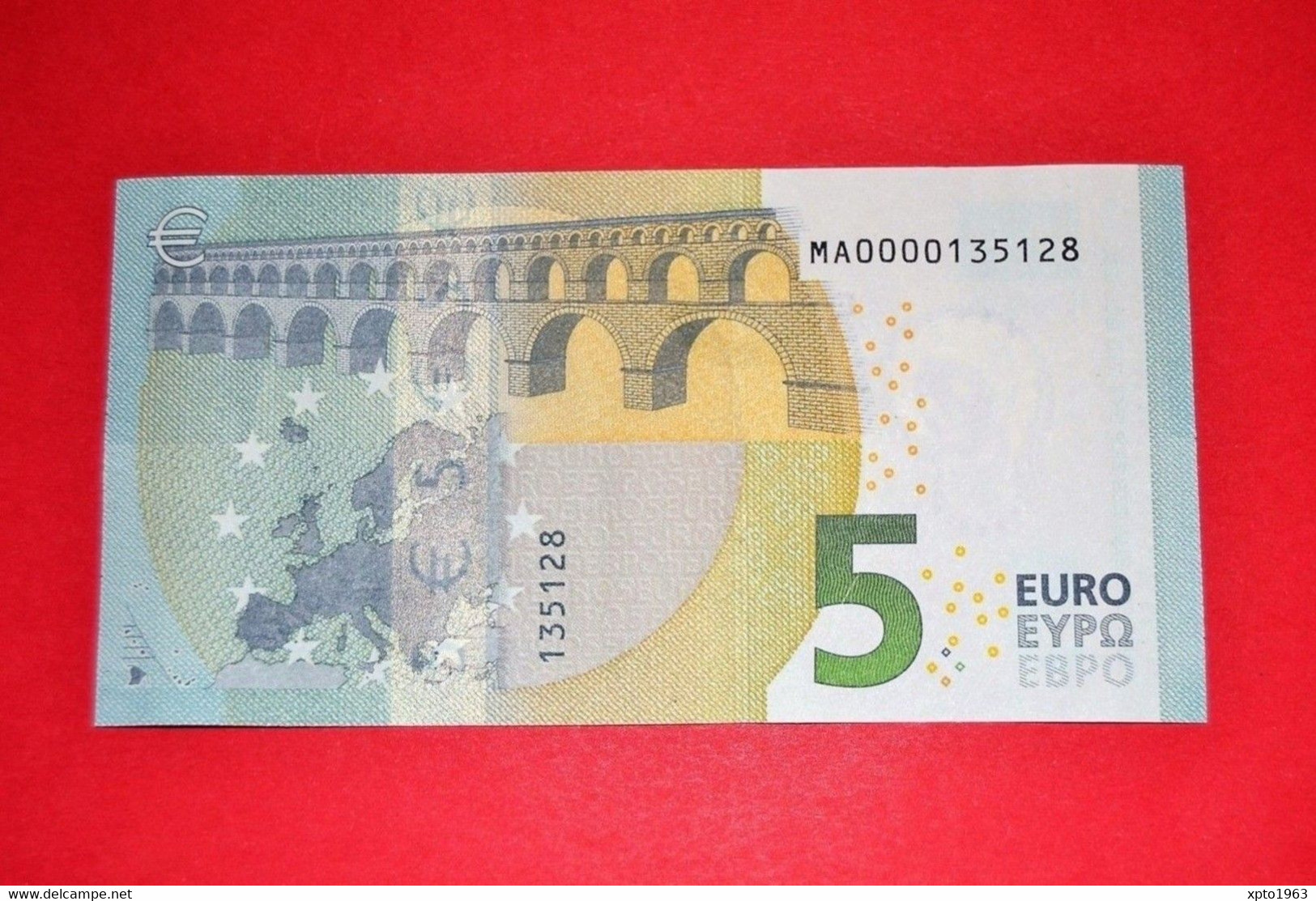 5 EURO - Low Serial Number - MA0000135128 - PORTUGAL M001A6 - UNC - NEUF - 5 Euro