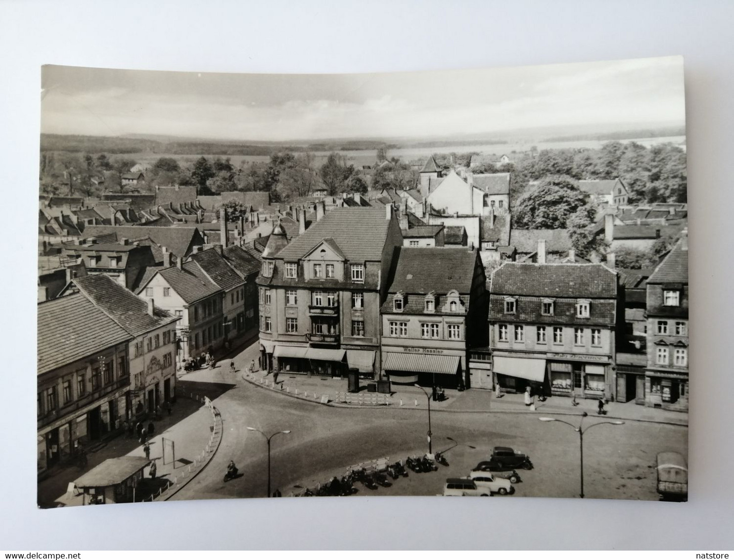 1971..GERMANY..VINTAGE POSTCARD..HALDENSLEBEN..FRIEDRICH-ENGELS- PLATZ - Haldensleben