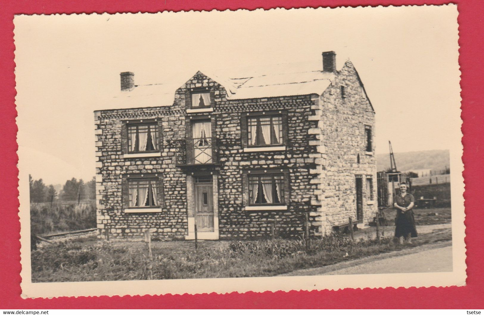 Hotton - Maison Mr Poncelet  ... Carte Photo ( Voir Verso ) - Hotton