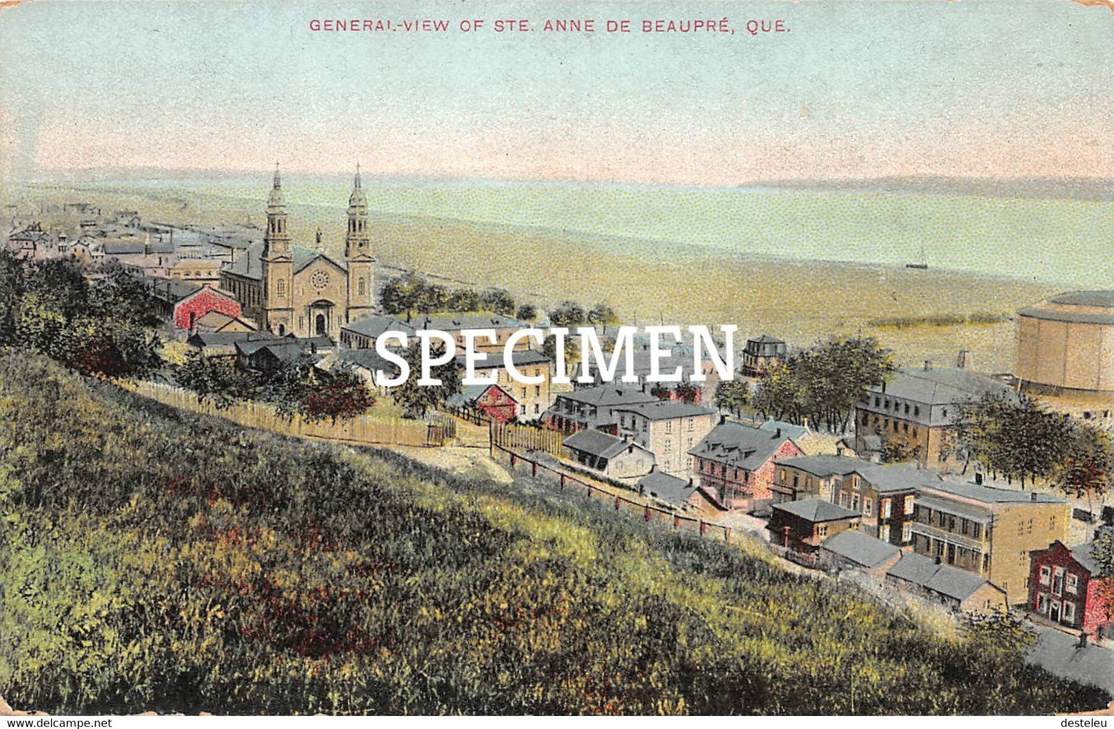 General View Of Ste Anne De Beaupré - Quebec - Canada - Québec - Beauport