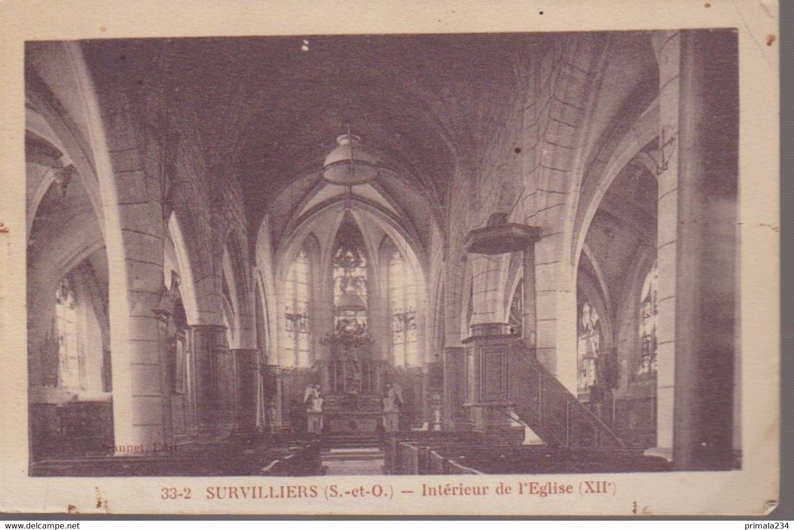 SURVILLIERS - INTERIEUR DE L EGLISE - Survilliers