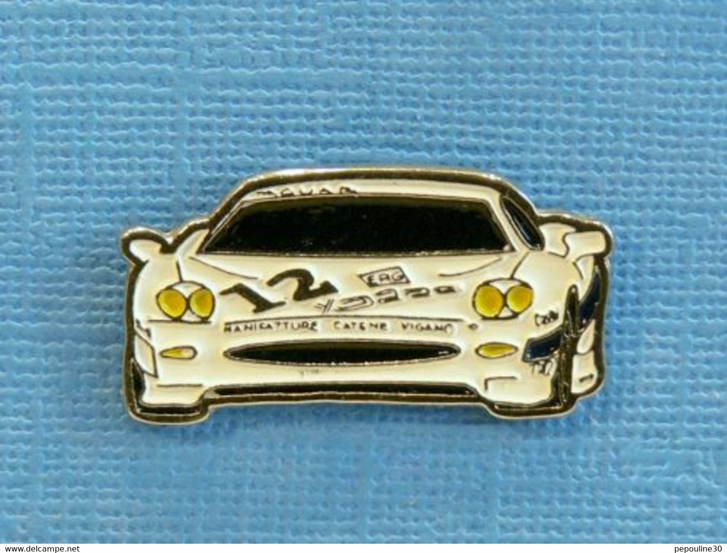 1 PIN'S //  ** SUPERCAR JAGUAR XJ 220 / LE MANS ** - Jaguar